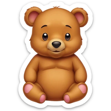 Pooh bear  sticker