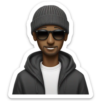 Black greyhound with schoolboy q sticker