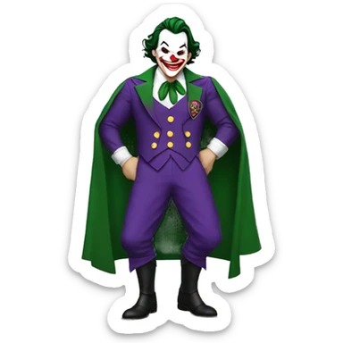 Joker con la camiseta de Unionistas de Salamanca sticker