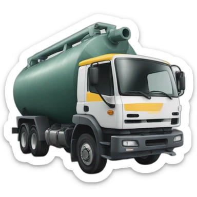 Fourgon pompe tonne sticker