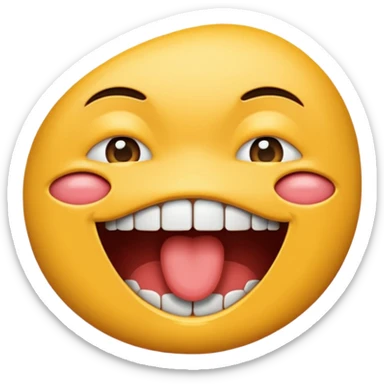 mouth zipped sticker