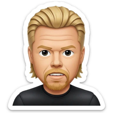 James hetfield sticker