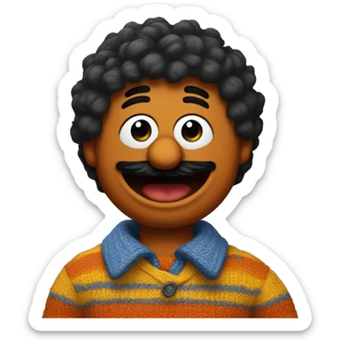 Ernie Sesame Street  sticker