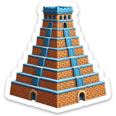 Tower of babylon sticker
