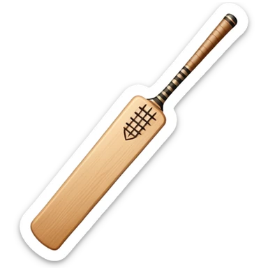cricket bat emoji sticker