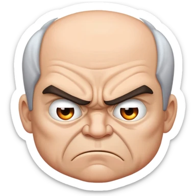 Злий sticker