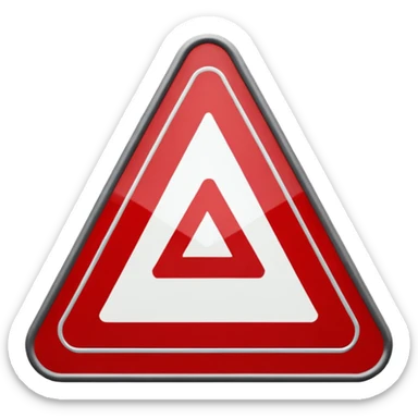 traffic sign turn sticker