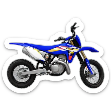 Moto cross yz sticker