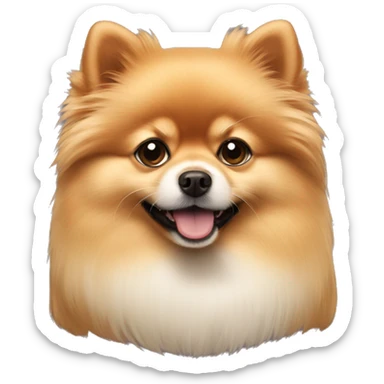 pomeranian sticker