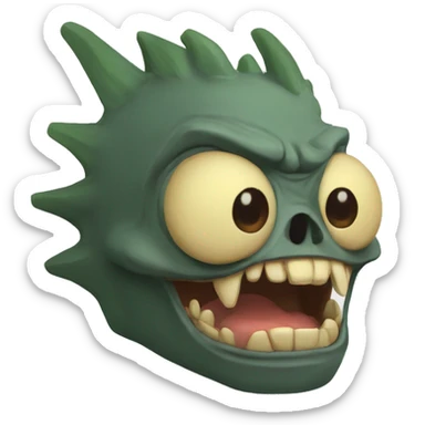 Cabeza de diabluma Ecuador sticker