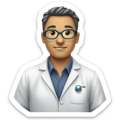 Dark matter physicist sticker