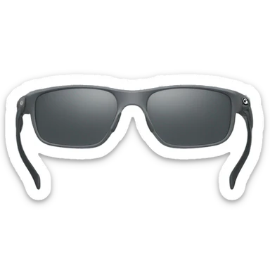 Oakley sunglasses gray sticker