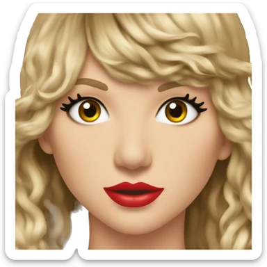 Taylor swift at the eras tour  sticker