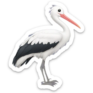Stork  sticker