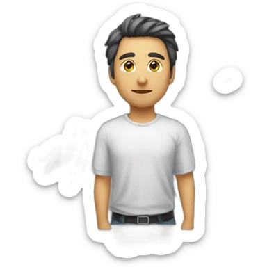 efectivo con alas sticker