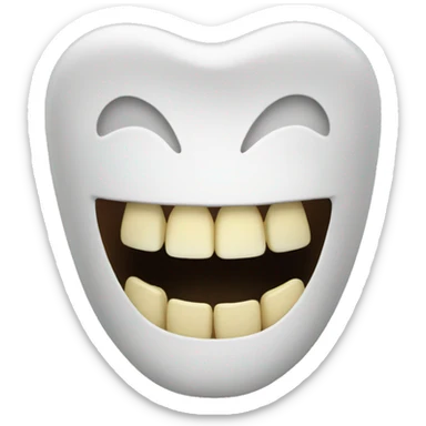 teeth sticker