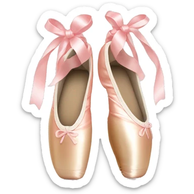 pointe shoes  sticker