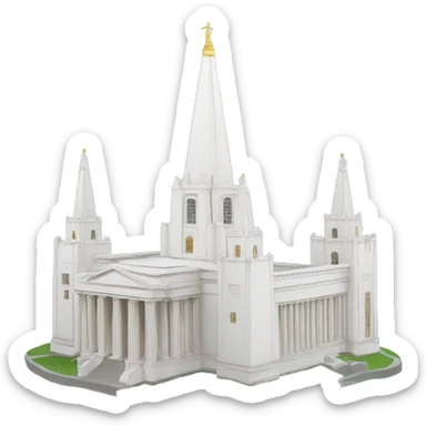 lds temple london sticker