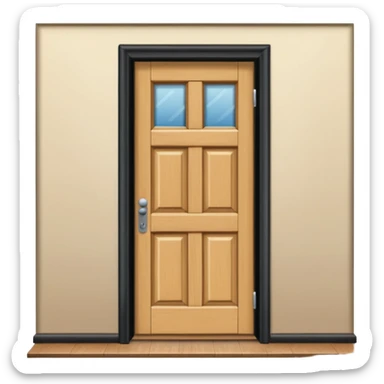 open door in school sticker