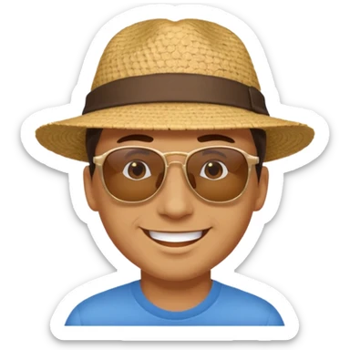 A man doing 67 sticker