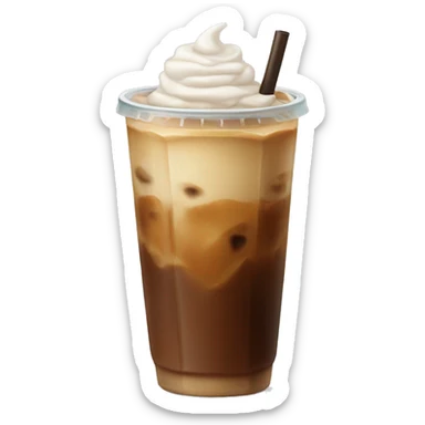 iced coffee sticker