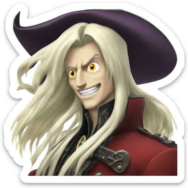 Alucard from castlevania sticker