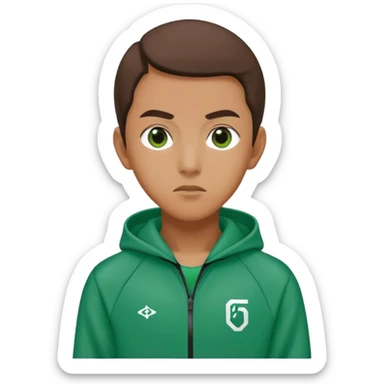 squid game player 456 sticker