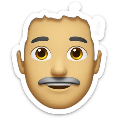 Personne qui souffle  sticker