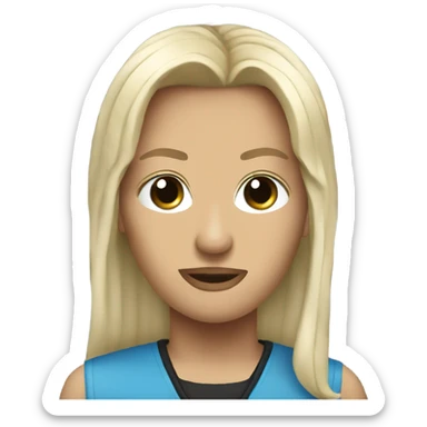 Blue trans am sticker