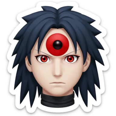 Sharingan madara sticker