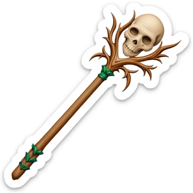 Voldemort wand sticker