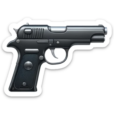 Pistola sticker