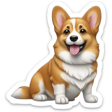corgi product owner sticker