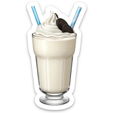 Oreo white Smoothie sticker