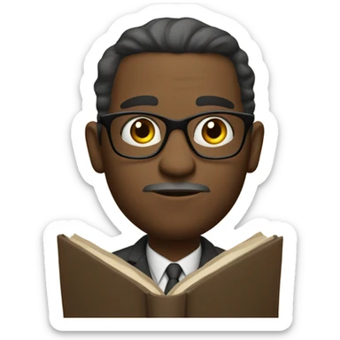 Black historian  sticker