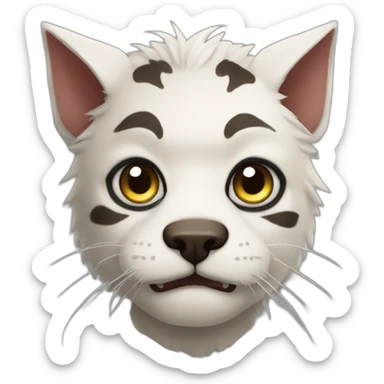 inosuke from demon slayer sticker