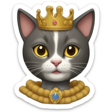 cats-like-queens sticker