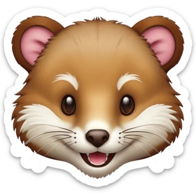 Weasel emojis sticker
