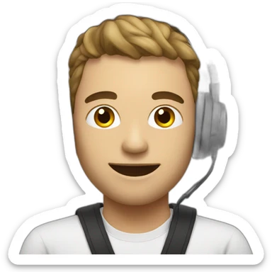 Trance music sticker