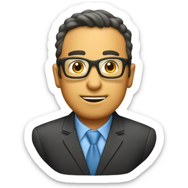 Computer geek sticker