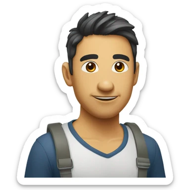 Epis de poil sticker