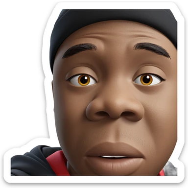 handsome boy in a hat sticker