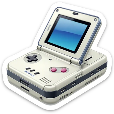 gameboy advance sp sticker