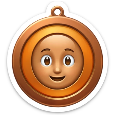 sixth place medal emoji sticker