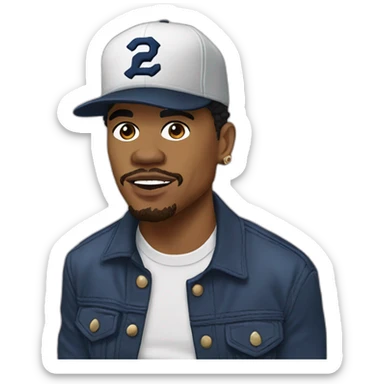 Chance the rapper sticker