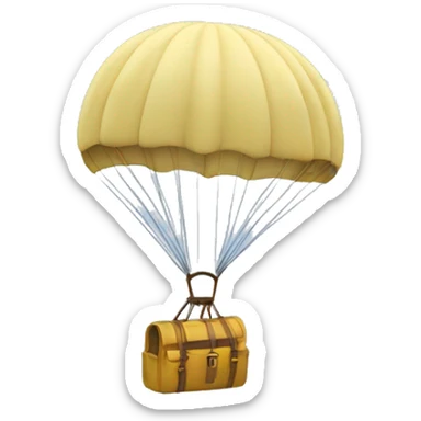 Parachuting  sticker