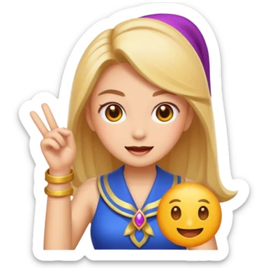 Emoji nana mobile legend recall recall sticker