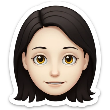 create an ugly and creepy one to make someone cringe sticker