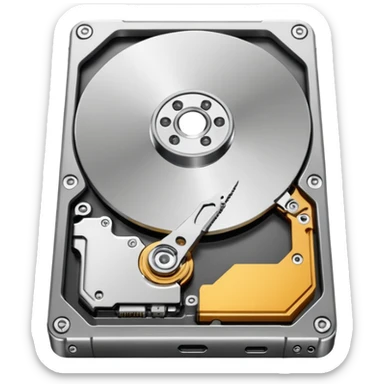 Hard drive sticker