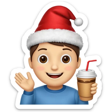 changuito tierno y fiestero en distinntas poses sticker